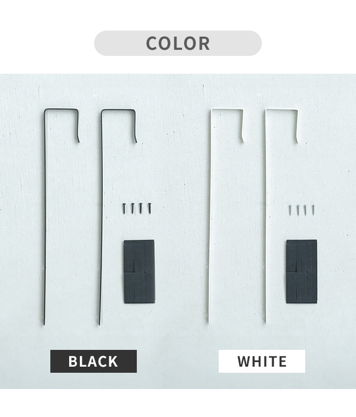ドア掛けフック ミラーフック アイアン 金属製 省スペース コンパクト