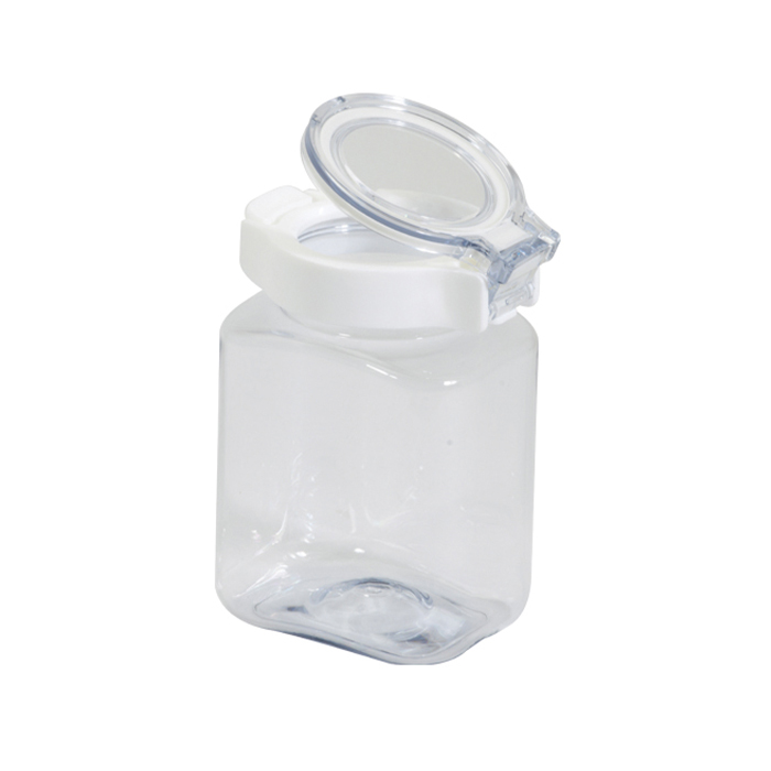 保存容器 キャニスター 500ml ストッカー 高気密性 上から見える 中身