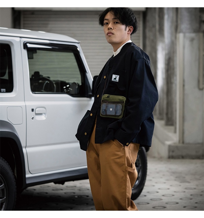 サンバイザーポケット ハンティング サンバイザーケース サコッシュ