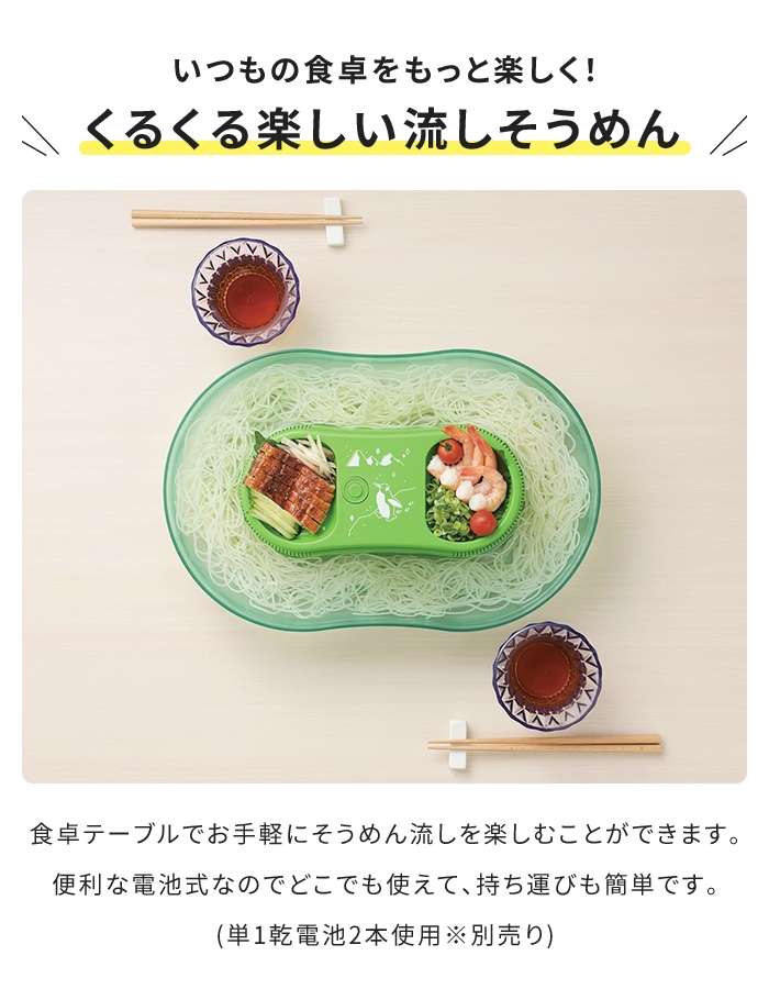 そうめん流し機 流しそうめん 家庭用 流しそう...の詳細画像3