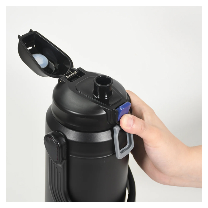 ダイレクトボトル 3L ブルー×ブラック 水筒 ジャグ スポーツドリンク