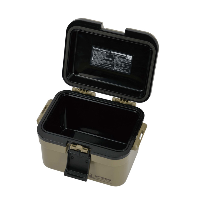 クーラーボックス 5L ベージュ 日本製 小型 保冷ボックス 350ml缶 6本