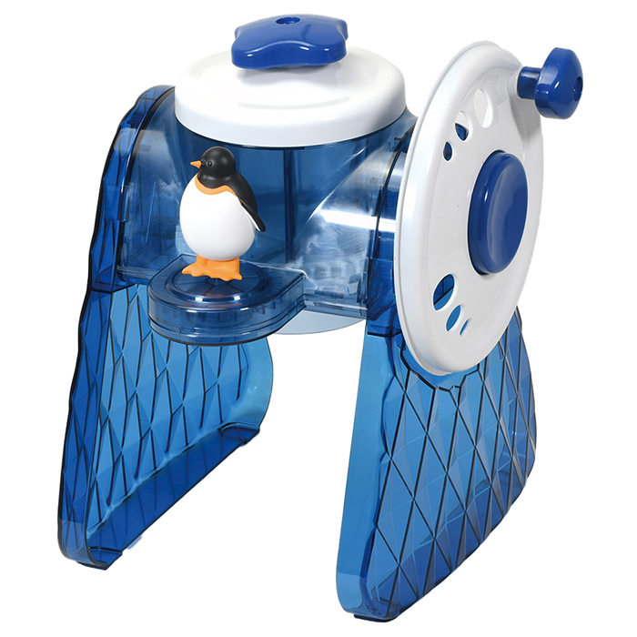 手動かき氷器 ペンギン かき氷機 家庭用 ふわふわ シャリシャリ バラ氷