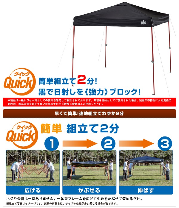 Amazon | ロゴス タープ QセットBlackタープ 220 71661014
