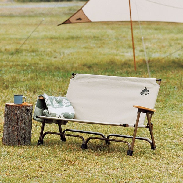 LOGOS / チェア/2人用/キャンプ/ベンチ/Tradcanvas/アッセムチェアfor2 LOGOS（ロゴス） LOGOS Tradcanvas アッセムチェアfor2 ベンチ チェア