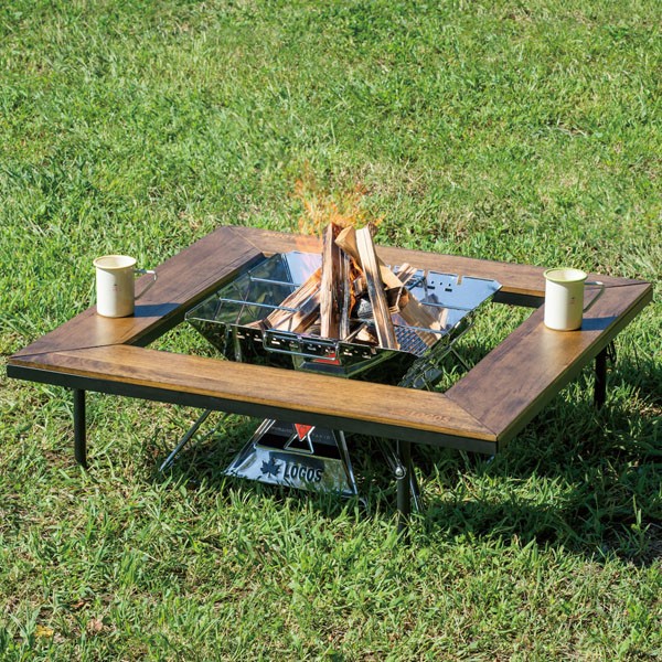 LOGOS ロゴス アイアンウッド囲炉裏テーブル BBQ テーブルセット