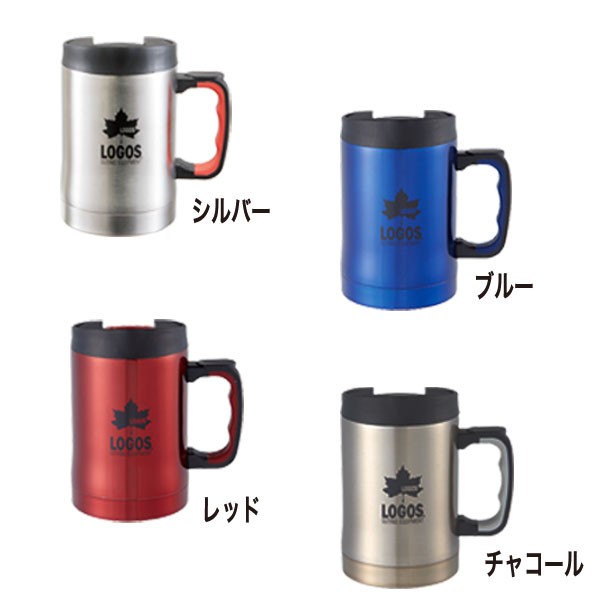 マグカップ ロゴス LOGOS プリメイヤー真空マグ 420ml コーヒーカップ