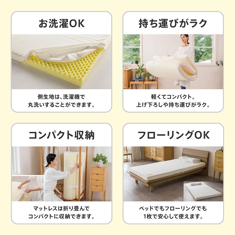 西川　睡眠ラボ ドッツ マットレス ダブル 81VOKrMt8oL._UF894,1000_QL80_.jpg