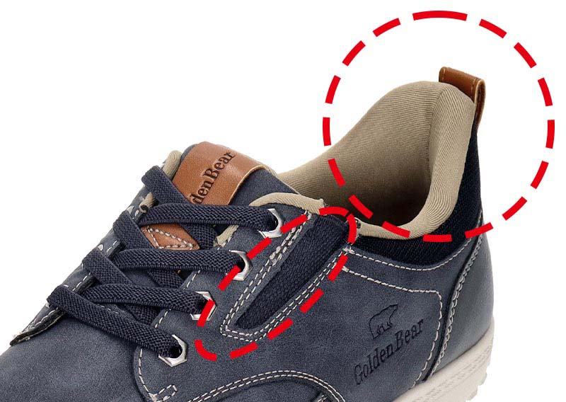 ゴールデンベア 脱ぎ履き簡単5Eゆったり楽inスリッポン（紐あり）