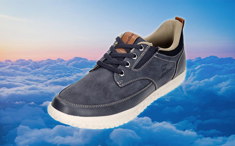 ゴールデンベア 脱ぎ履き簡単5Eゆったり楽inスリッポン（紐あり）