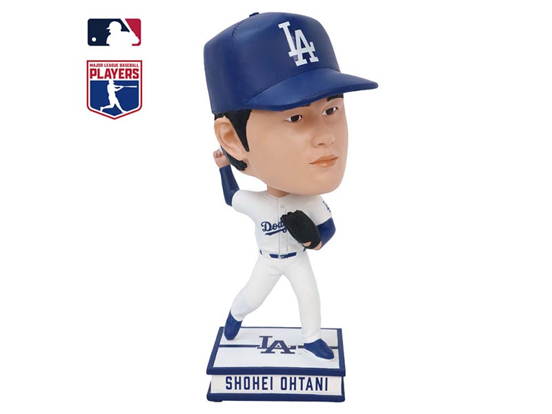 MLB公式ライセンス ドジャース 大谷翔平 ボブルヘッド人形 ホーム・ピッチャー 9.5インチ