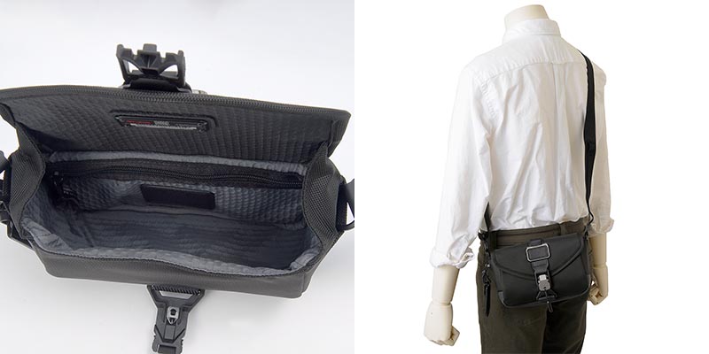 TUMI（トゥミ） コンパス・フラップ・クロスボディ ショルダーバッグ