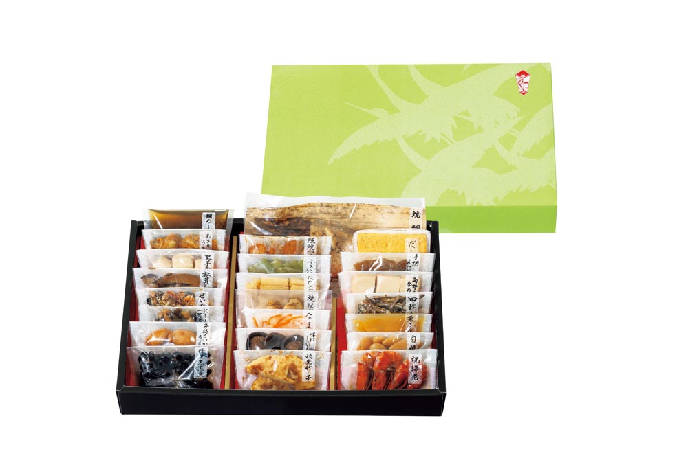 カモ井食品工業 おせちセット「五葉」22品セット 約3?5人前