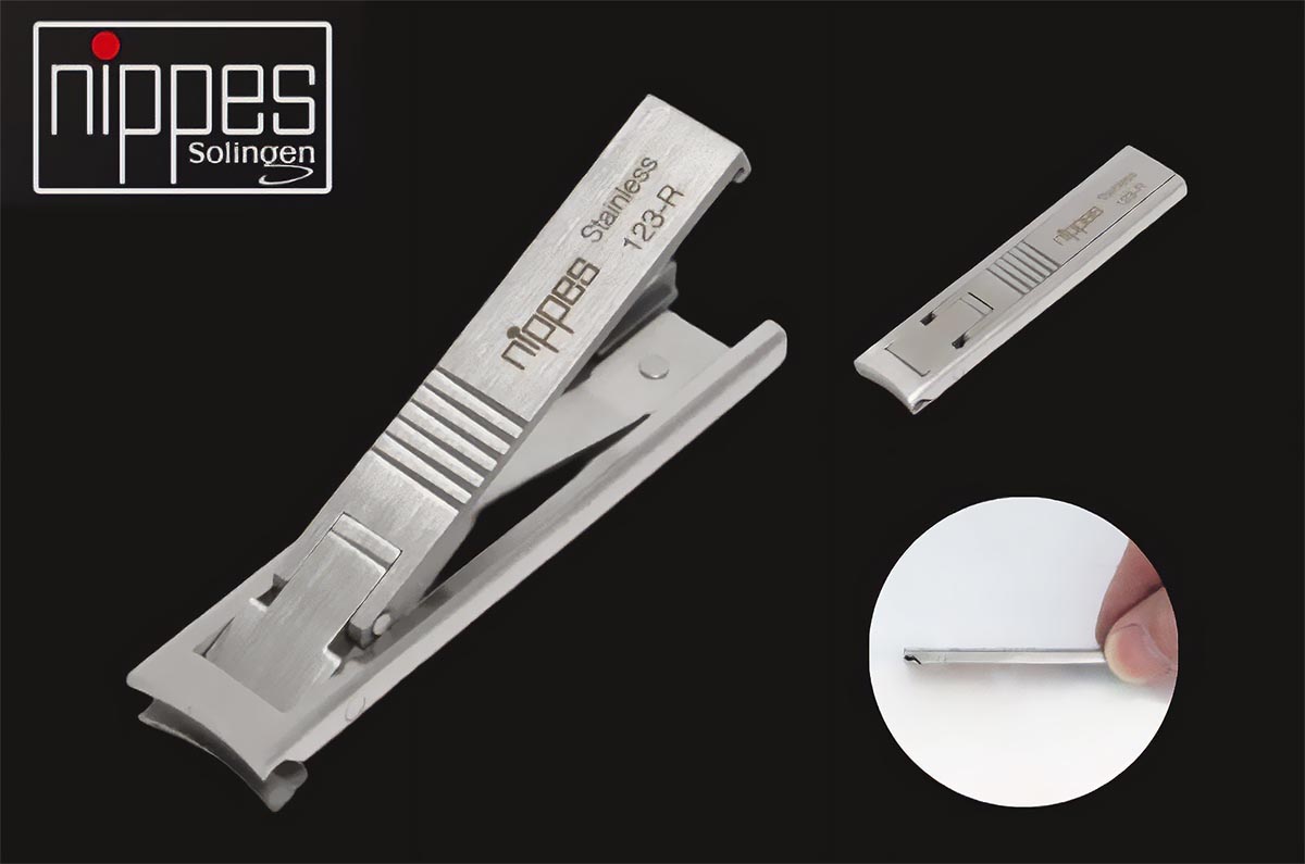 NIPPES ポケットネイルクリッパー ドイツ製 超薄型爪切り 1個