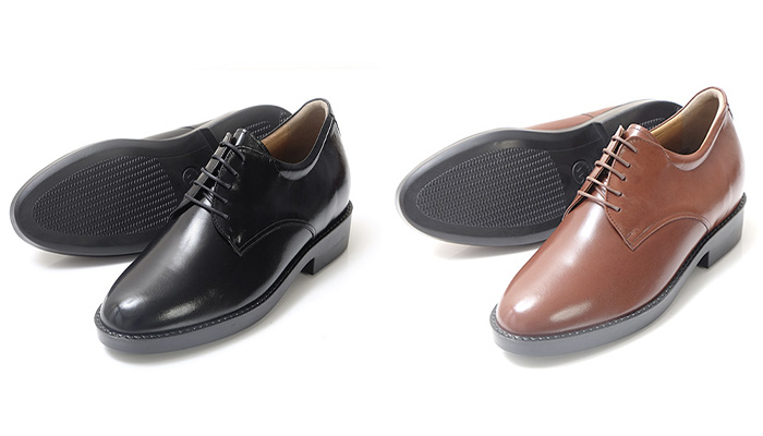 北嶋製靴工業所 KITAJIMA カンガルー革プレーントゥビジネスシューズ