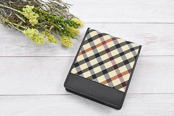 DAKS（ダックス） プレリー ハウスチェック 二つ折り財布（小銭入れ