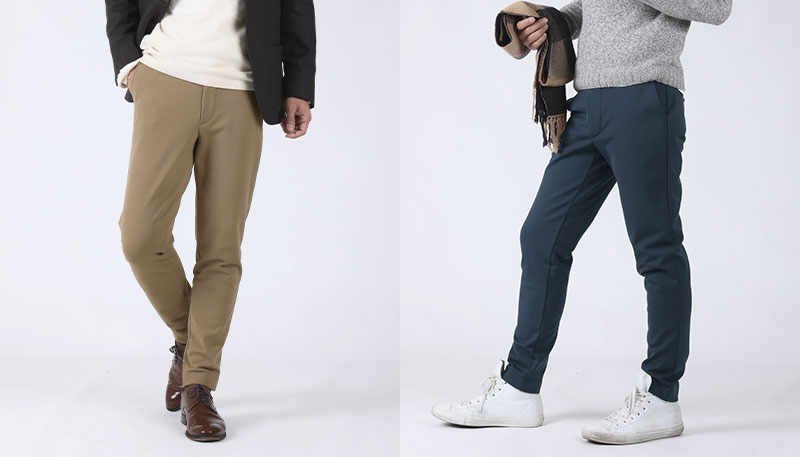 有木 ARIKI キュプラ裏起毛「しっとり暖か」メンズパンツ ARM-03-72 1