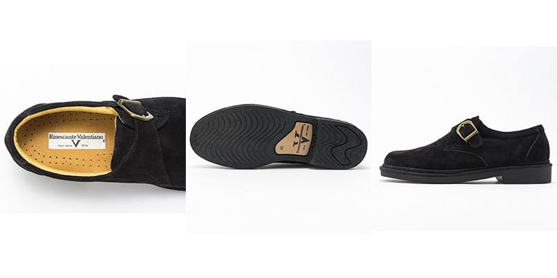 金谷製靴 カネカ 日本製 ピッグスキン ウォーキングシューズ ベルト