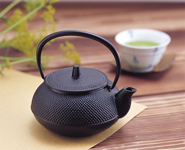 岩鋳（IWACHU） 南部鉄器 鉄瓶兼用 新急須 3型アラレ 岩鋳製 日本製