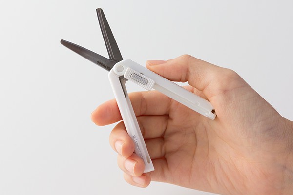 MIDORI（ミドリ） ハサミ 小型 携帯 ワンタッチ XS コンパクトハサミ