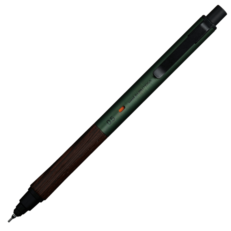 クルトガ ウッド シャープペン 0.5mm KURUTOGA Wood M5-KW 1P
