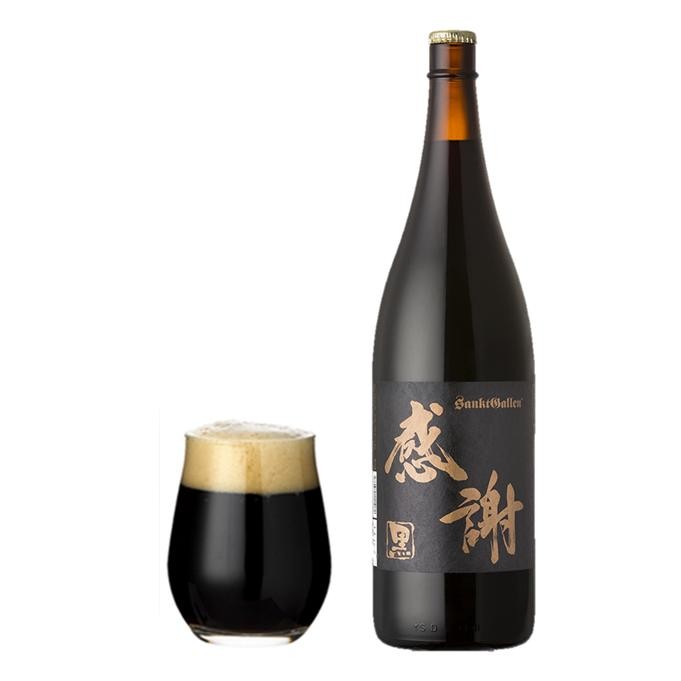 一升瓶ビール 2本セット “感謝”ラベル 1.8L クラフトビール あすつく