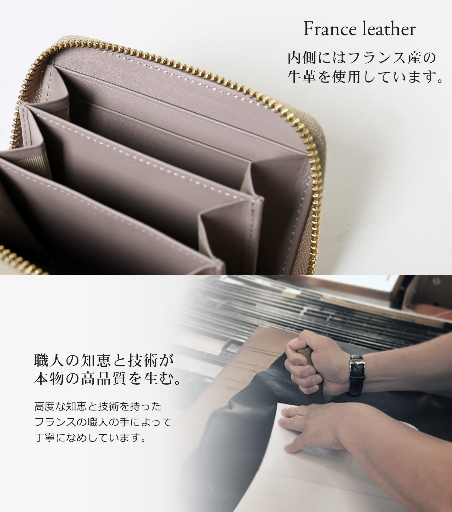 クロコダイル ミニ財布 メンズ シャイニング加工 ラウンドファスナー