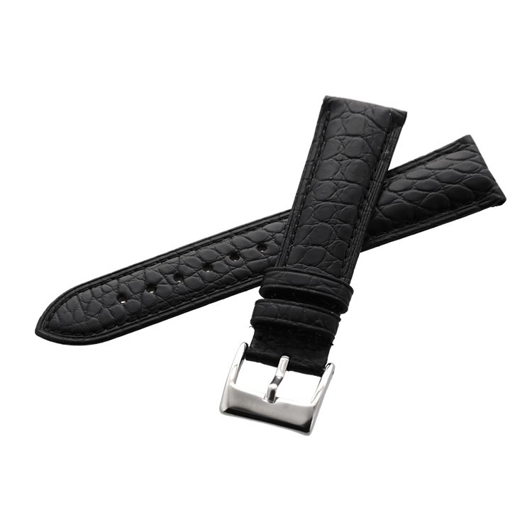 腕時計 付け替え用 ベルト 本革 メンズ アリゲーター 鰐皮 20mm 男