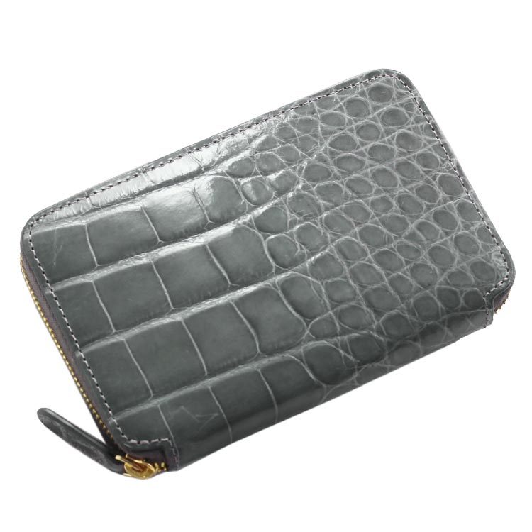 財布 メンズ ミニ財布 クロコダイル シャイニング ラウンドファスナー 全14色 『ギフト』(06001367-mens-1r) 財布 財布 メンズ ミニ財布 クロコダイル シャイニング ラウンドファスナー 全14色 『ギフト』(06001367-mens-1r) 財布