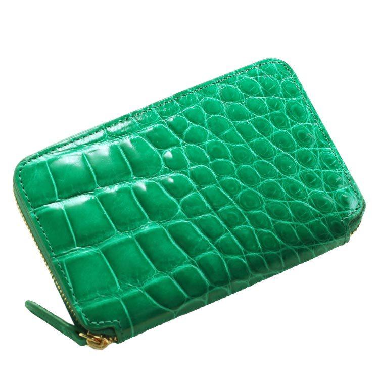 財布 メンズ ミニ財布 クロコダイル シャイニング ラウンドファスナー 全14色 『ギフト』(06001367-mens-1r) 財布 財布 メンズ ミニ財布 クロコダイル シャイニング ラウンドファスナー 全14色 『ギフト』(06001367-mens-1r) 財布