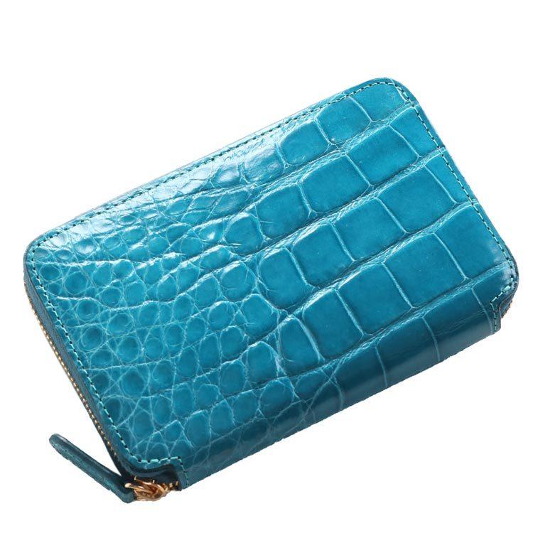 財布 メンズ ミニ財布 クロコダイル シャイニング ラウンドファスナー 全14色 『ギフト』(06001367-mens-1r) 財布 財布 メンズ ミニ財布 クロコダイル シャイニング ラウンドファスナー 全14色 『ギフト』(06001367-mens-1r) 財布