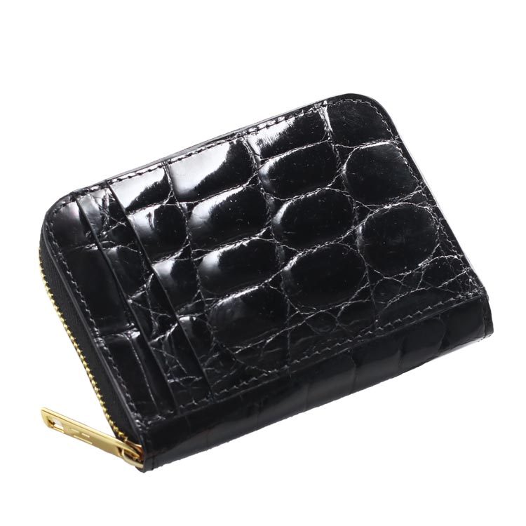 爆買 HALEINE クロコダイル カードケース 本革 メンズ じゃばら 本革 お財布 全14色(06001368-mens-1r) | HALEINE | 14