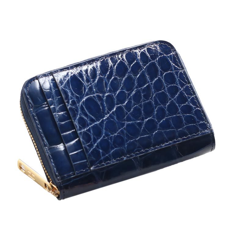爆買 HALEINE クロコダイル カードケース 本革 メンズ じゃばら 本革 お財布 全14色(06001368-mens-1r) | HALEINE | 10
