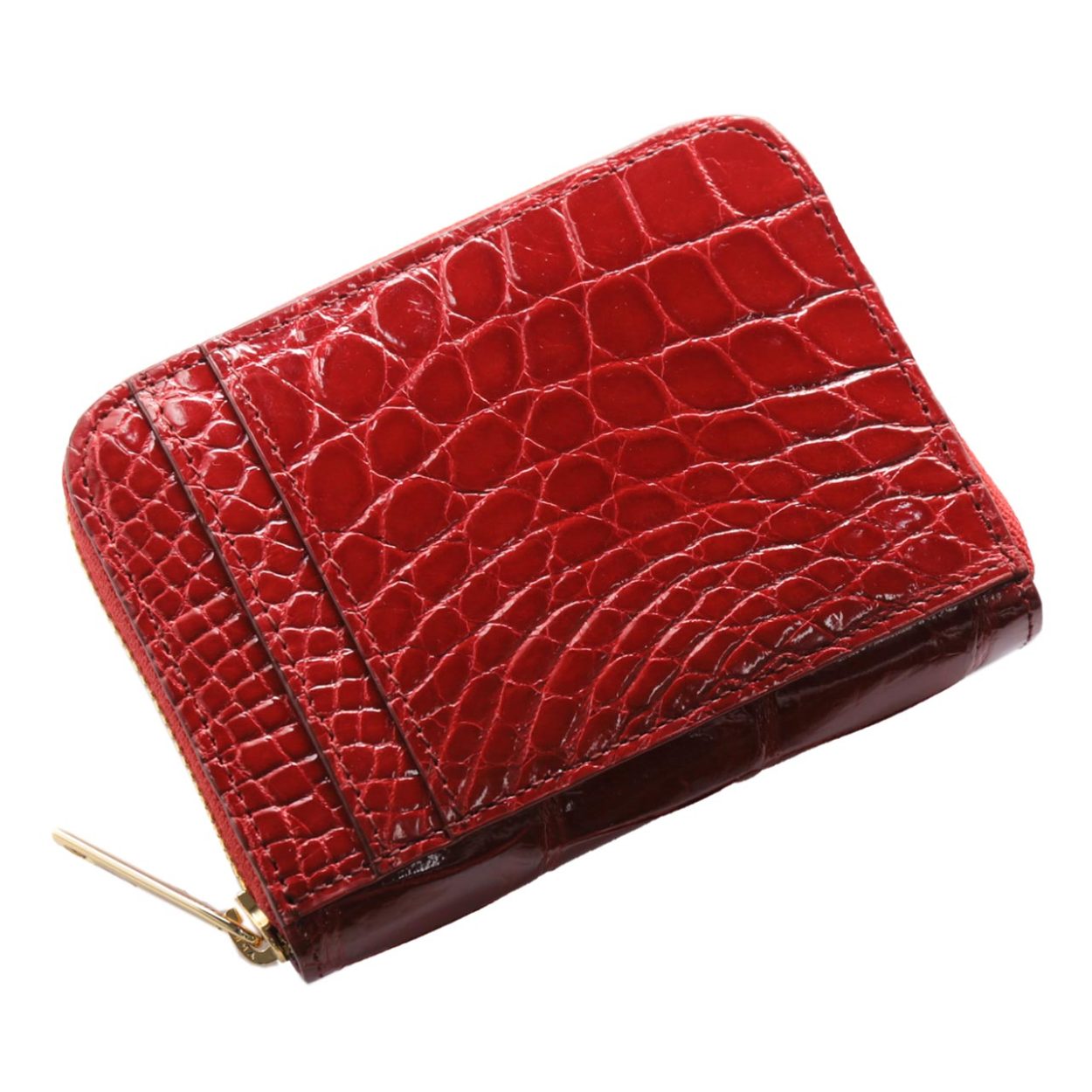 爆買 HALEINE クロコダイル カードケース 本革 メンズ じゃばら 本革 お財布 全14色(06001368-mens-1r) | HALEINE | 05