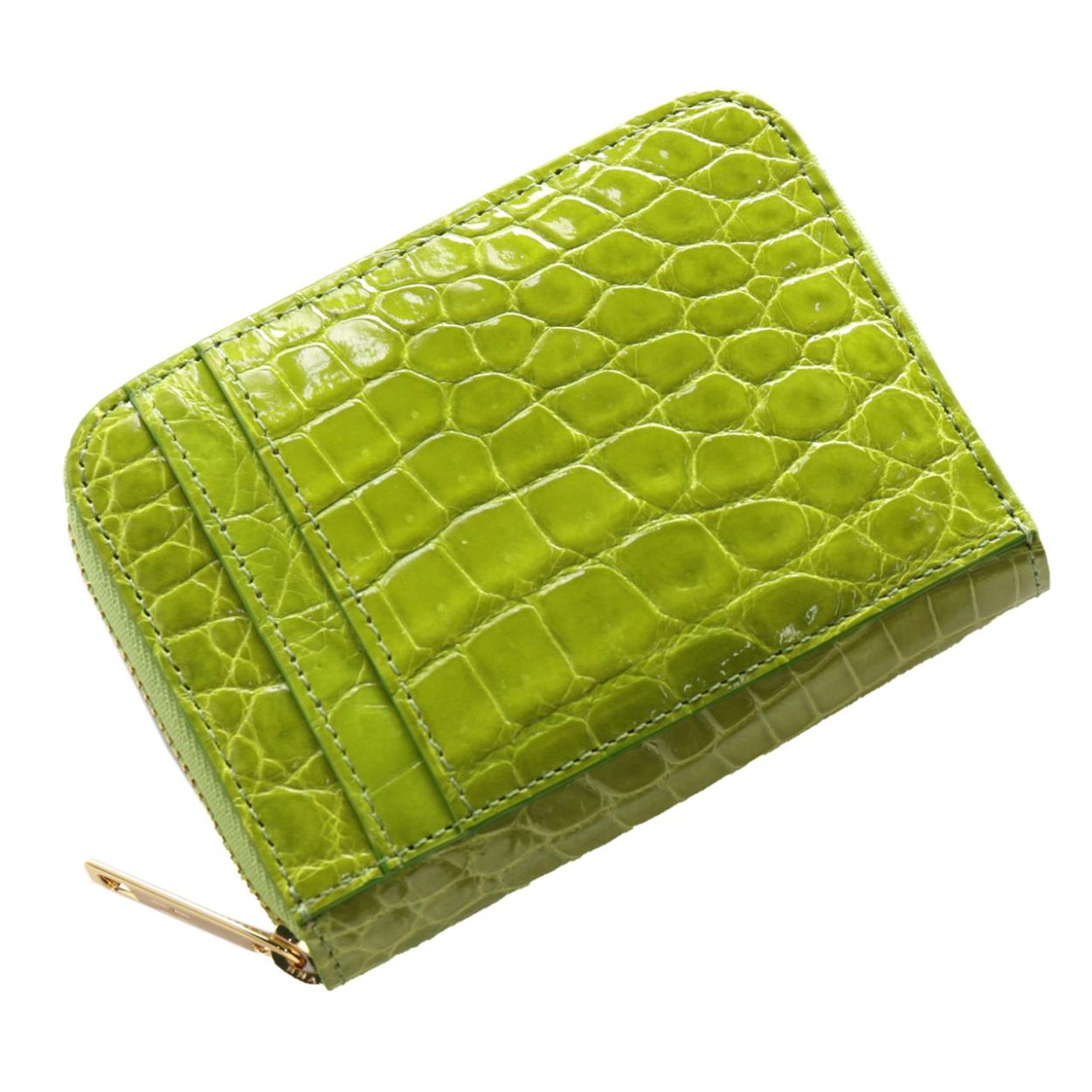 爆買 HALEINE クロコダイル カードケース 本革 メンズ じゃばら 本革 お財布 全14色(06001368-mens-1r) | HALEINE | 06