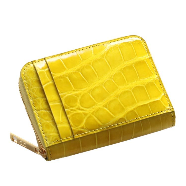 爆買 HALEINE クロコダイル カードケース 本革 メンズ じゃばら 本革 お財布 全14色(06001368-mens-1r) | HALEINE | 03
