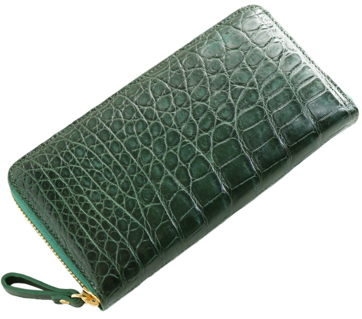 sankyo shokai（三京商会） クロコダイル マット加工 ラウンド