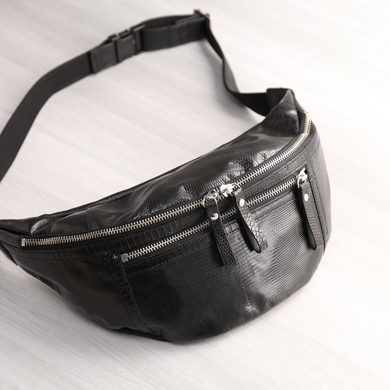 リザード ボディバッグ 日本製 メンズ ショルダーバッグ カジュアル