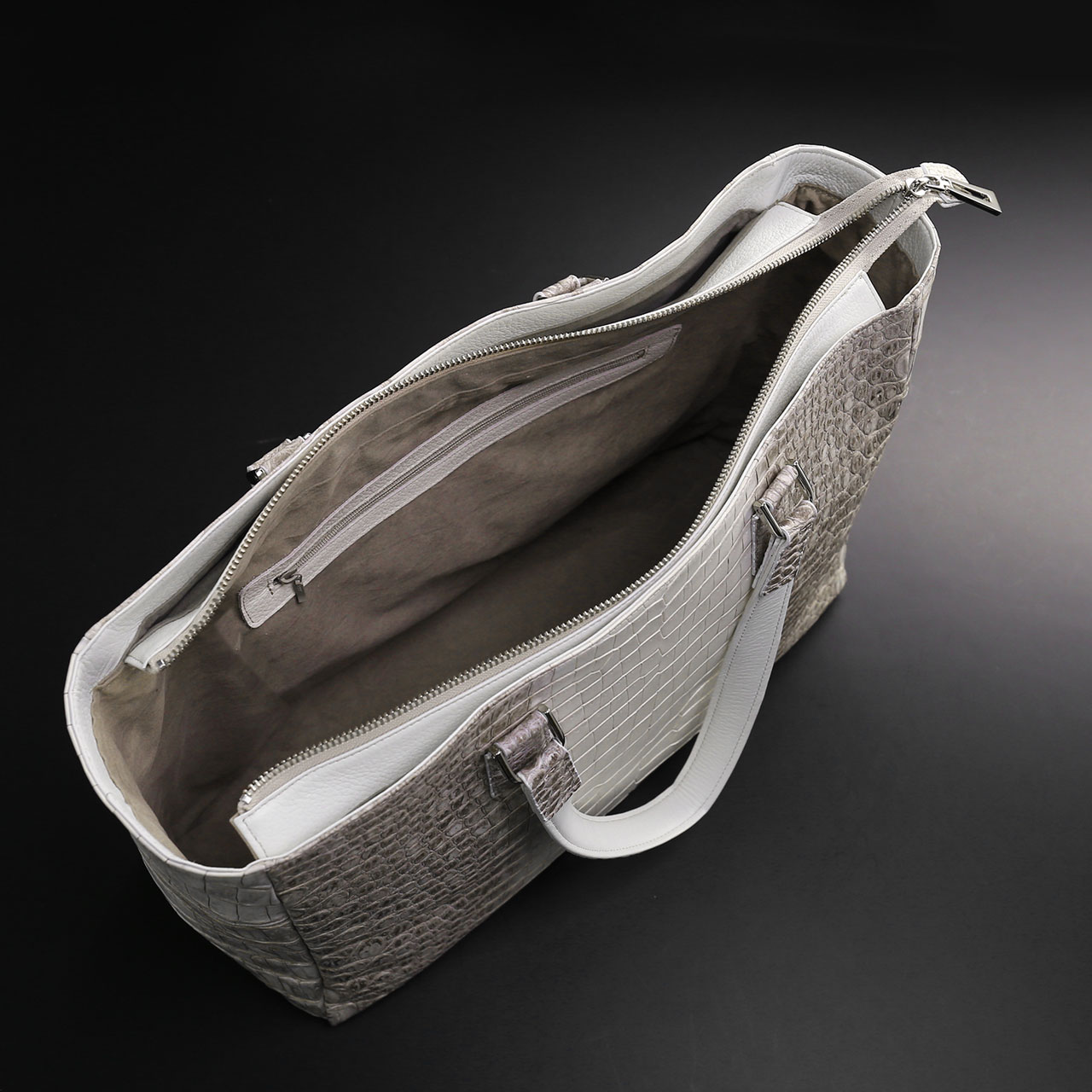 ヒマラヤ スモール クロコダイル トートバッグ メンズ 日本製 ポロサス