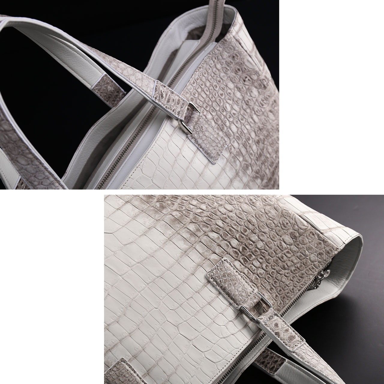 ヒマラヤ スモール クロコダイル トートバッグ メンズ 日本製 ポロサス