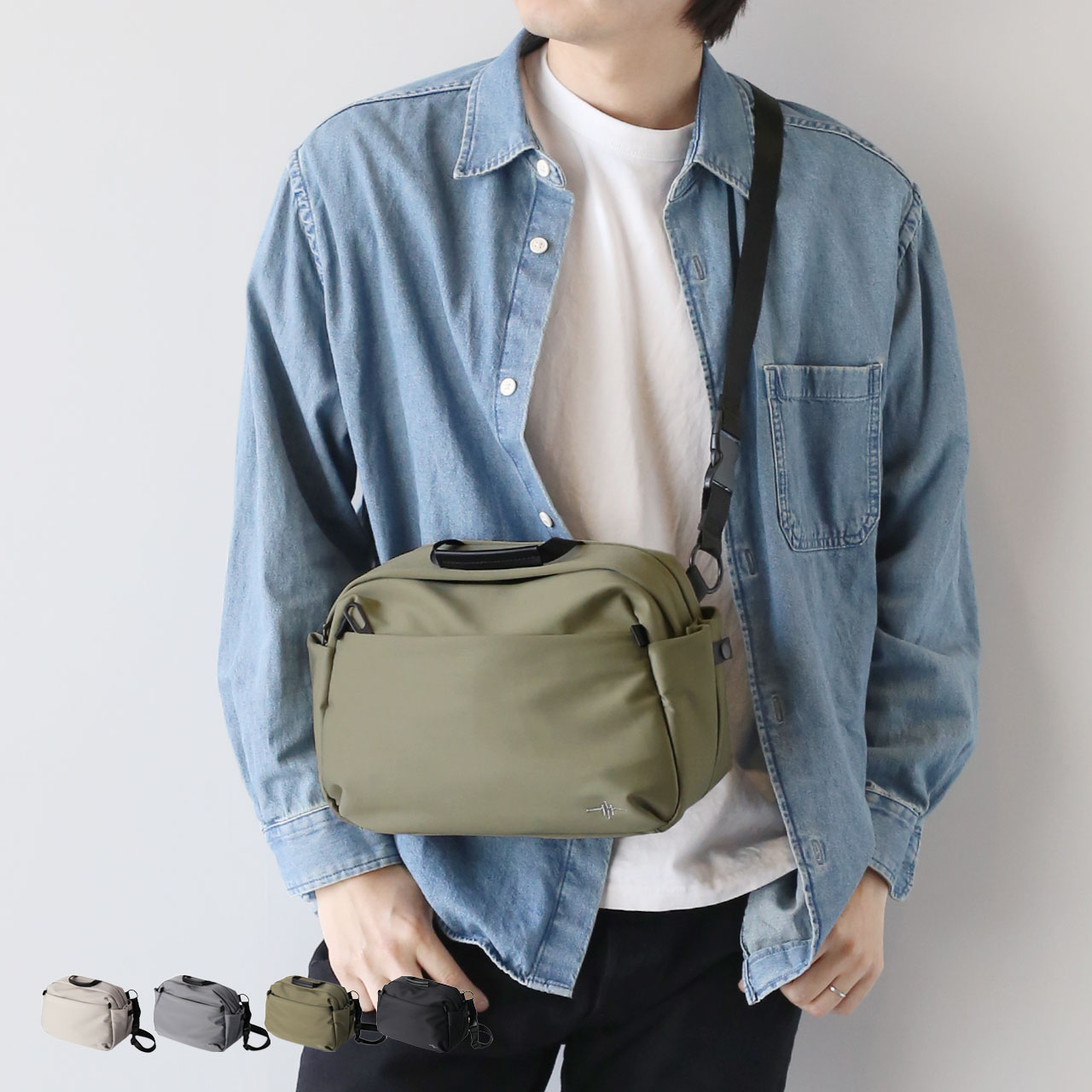 ストレッチ ナイロン ショルダーバッグ 2WAY (07000656r) 楽天市場】【5％オフクーポン】ショルダーバッグ ストレッチ