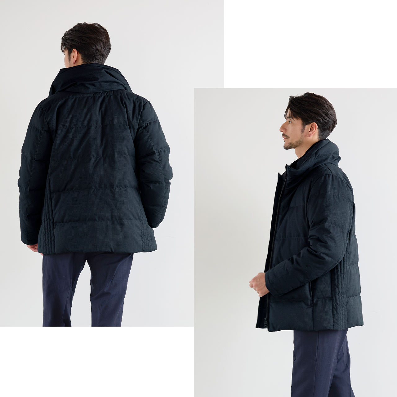 HALEINE（アレンヌ） ダウンジャケット メンズ ダウン アウター