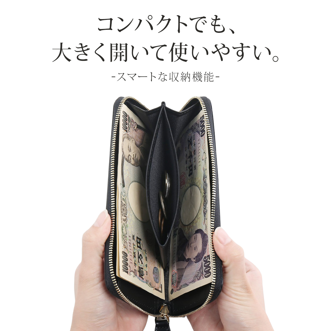 doob London（ドゥーブロンドン） 長財布 コードバン メンズ ラウンド