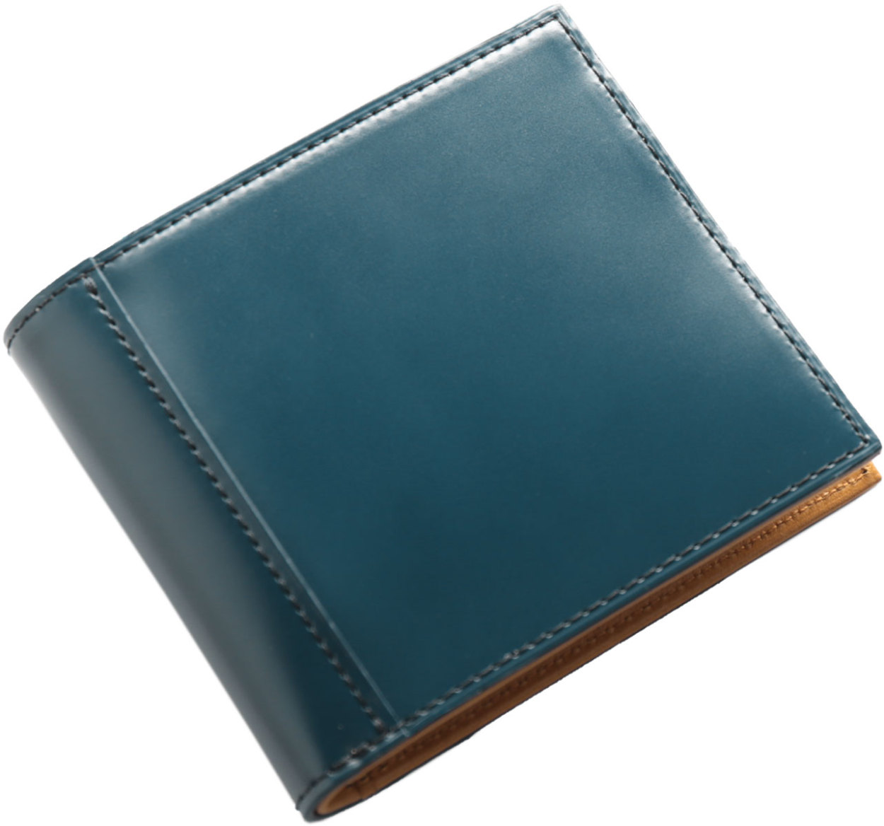 PRAIRIE 1957 PRAIRIE コードバン メンズ 二つ 折り財布 日本製 本革