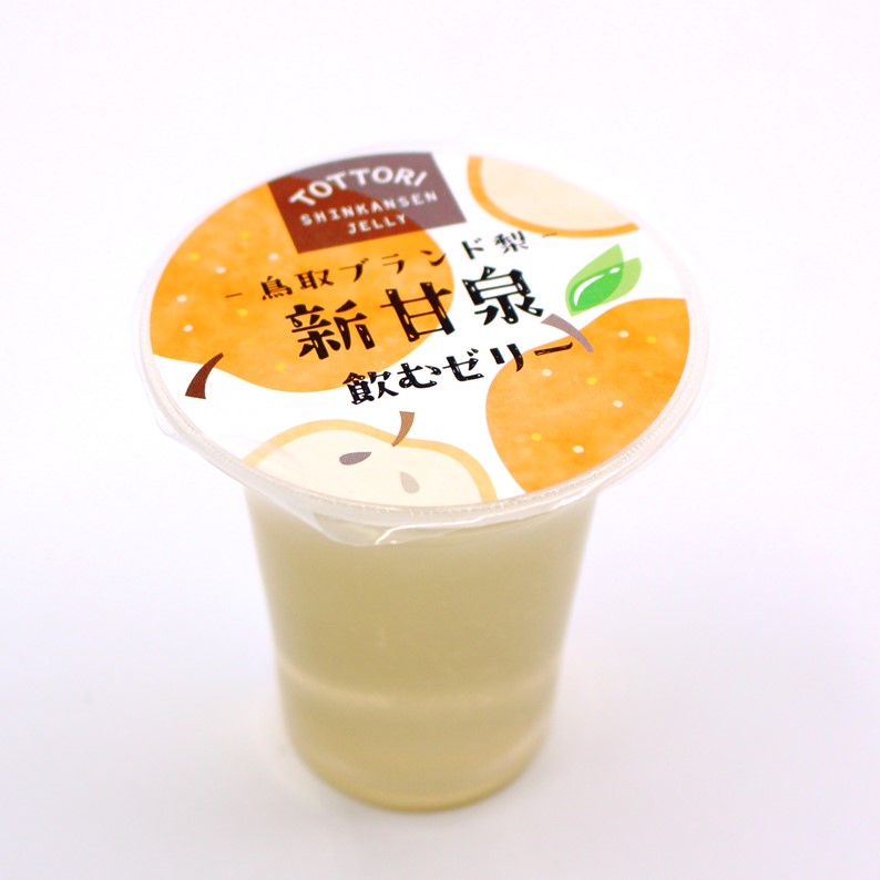 新甘泉 飲むゼリー(4個入)】宝製菓 山陰 鳥取 新甘泉 梨 ゼリー