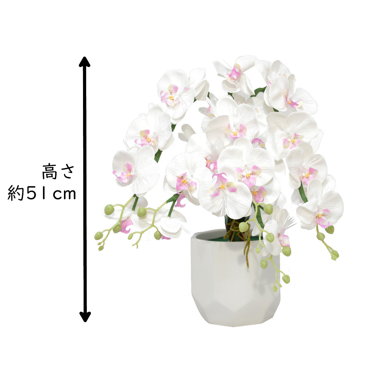 花と蝶の装飾 景德镇製 高45.5cm 楽天市場】【盆提灯・盆ちょうちん】 モダン お盆提灯 まどか M
