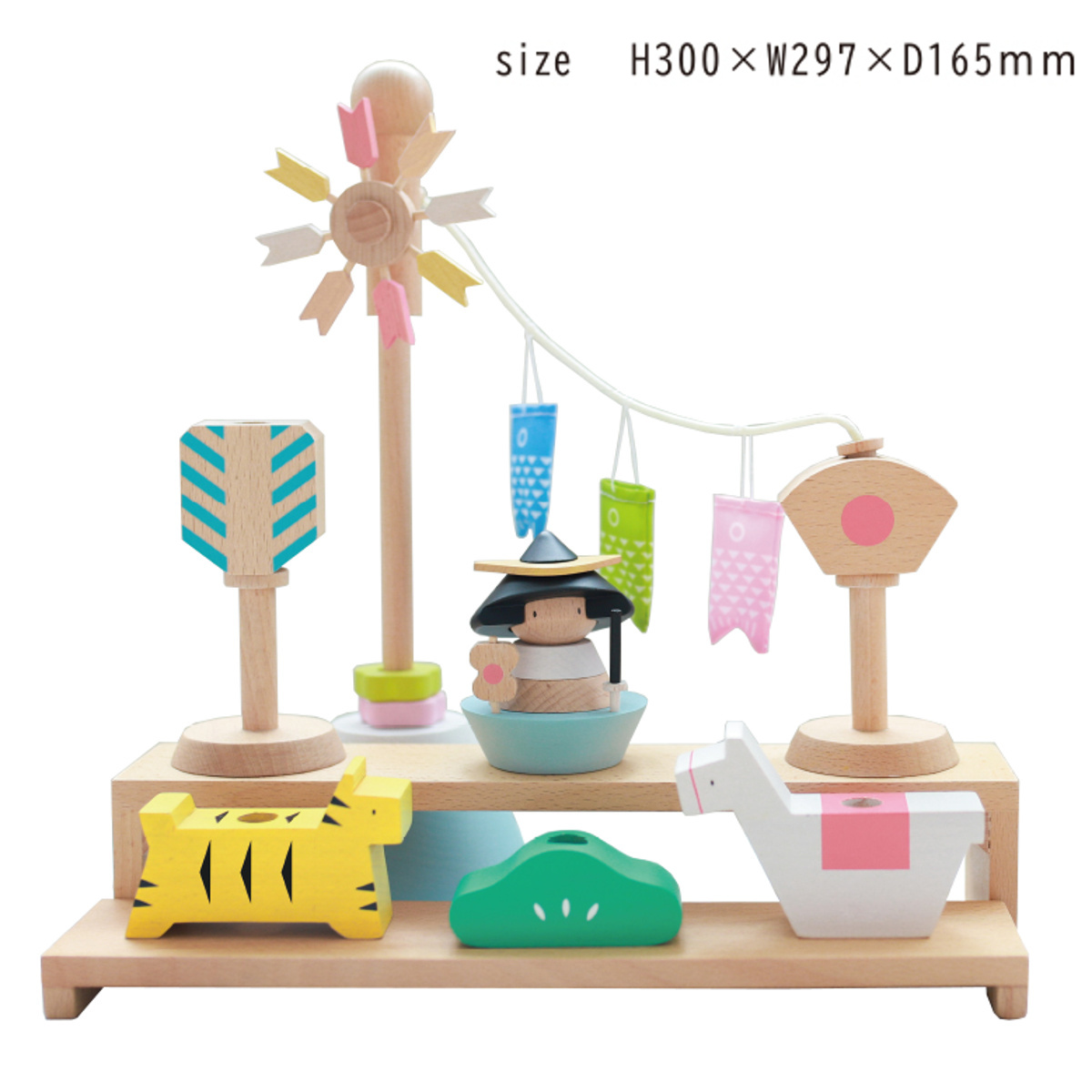 五月人形 プーカのたんたんご 2.0 Puca 木製のかわいい五月人形