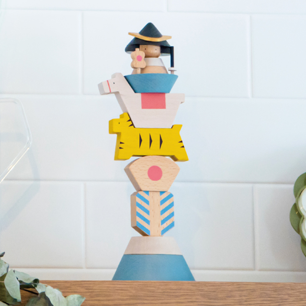 五月人形 プーカのたんたんご 2.0 Puca 木製のかわいい五月人形 : 人形