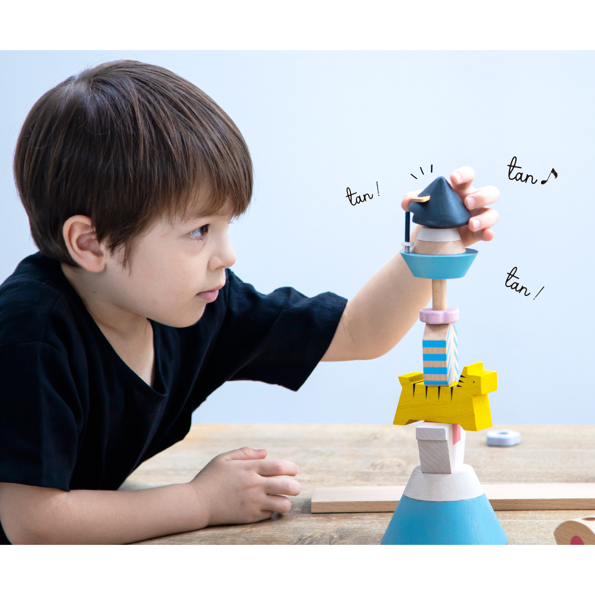 五月人形 プーカのたんたんご 2.0 Puca 木製のかわいい五月人形 : 人形