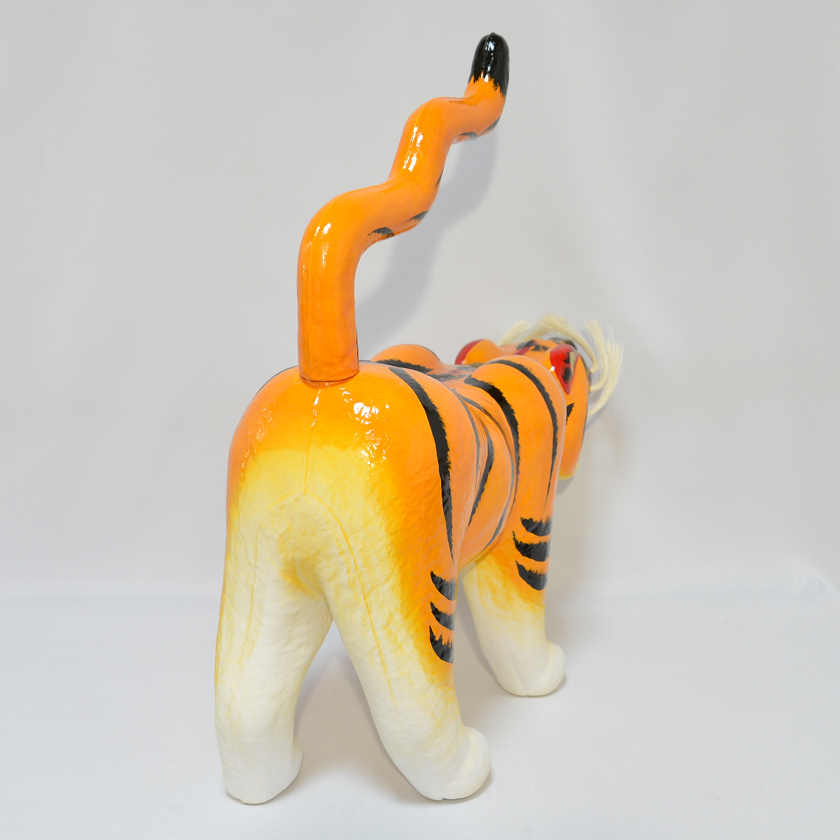 武者小路実篤　生誕125周年記念　張り子の虎　額装 武者小路実篤 生誕125周年記念 張り子の虎 額装 武者小路実篤 生誕125